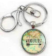 Wander lust-keychain