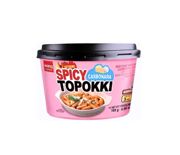 Wang Hot Chicken Flavour Carbo Topokki (169G) [Best Before Date: 2026.12.21]
