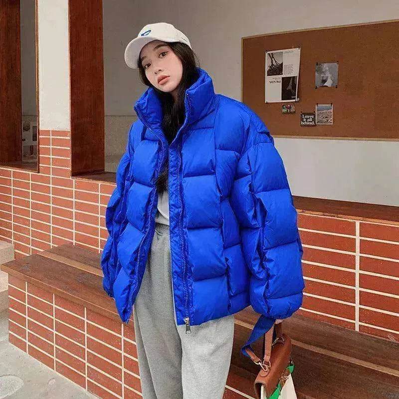 Warm Thickened Down Cotton-padded Jacket For Men And Women