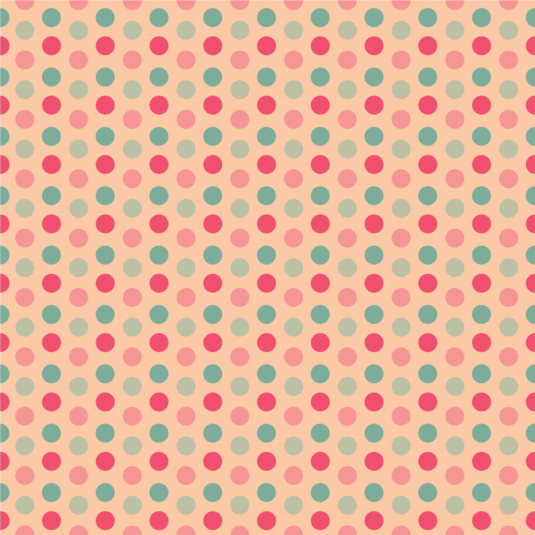 Watermelon Polka Dots Adhesive Vinyl