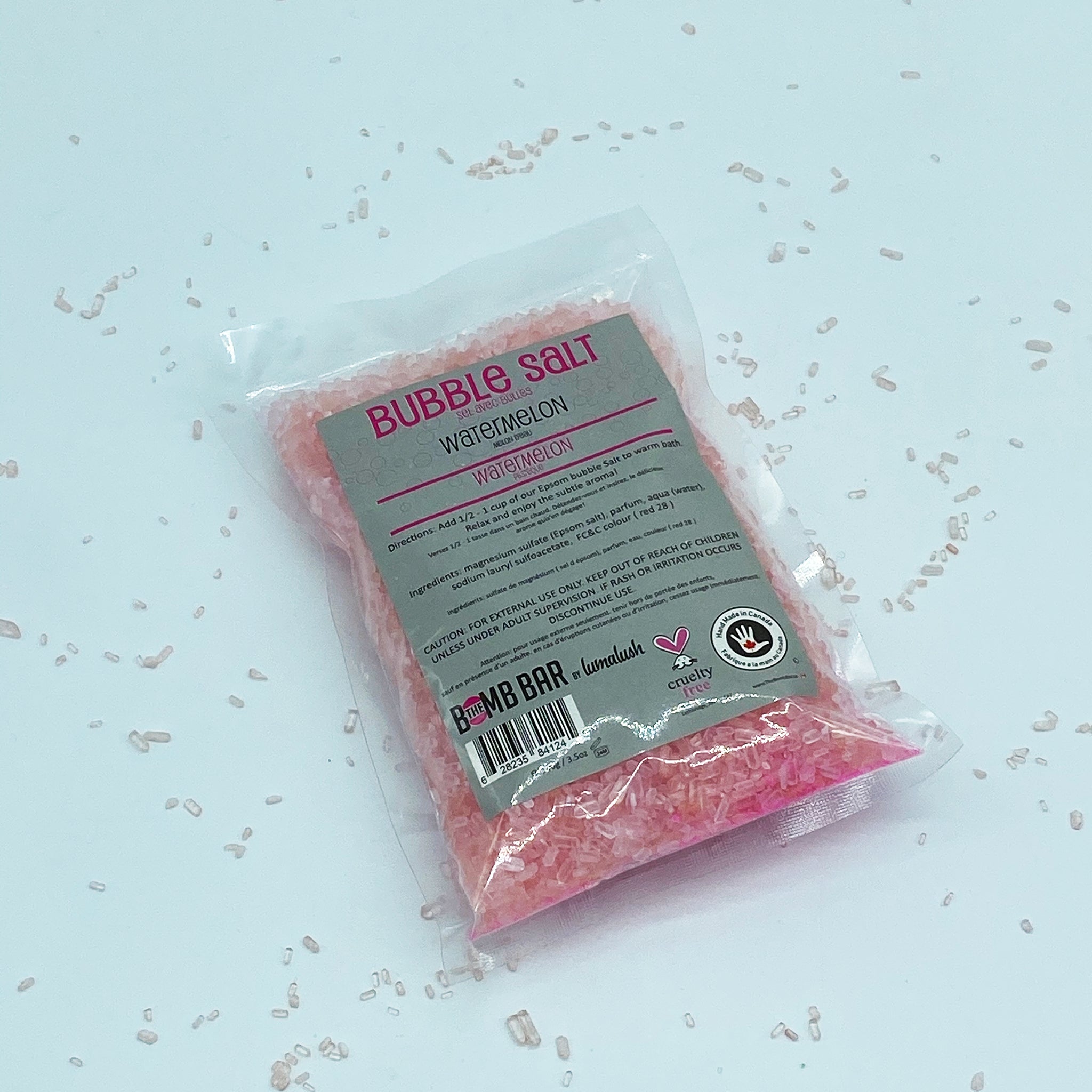 Bubble Salt Soak with Epsom Salt