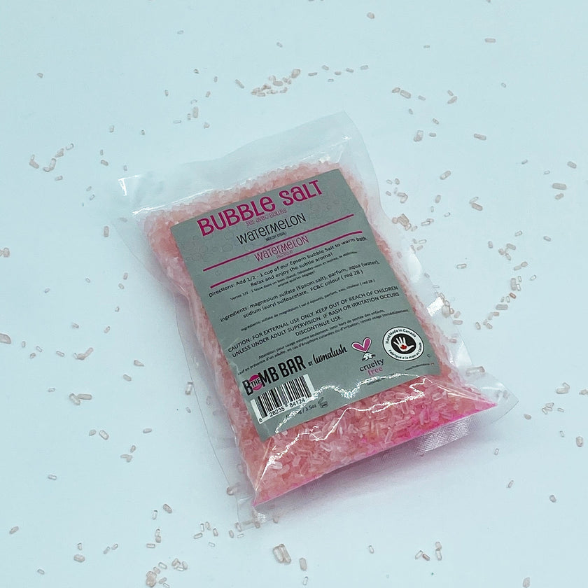 Bubble Salt Soak with Epsom Salt