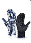Waterproof Touch Screen Polar Fleece Motorcycle Riding Gloves
