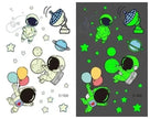 Waterproof kids aerospace luminous tattoo stickers