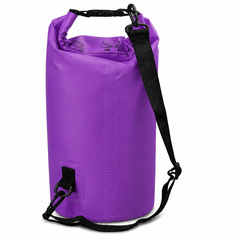 10L Waterproof Roll Top Dry Bag, Strap Included