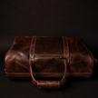 The Wayfarer Bag - Brown Classic Full-Grain Leather Duffle Bag