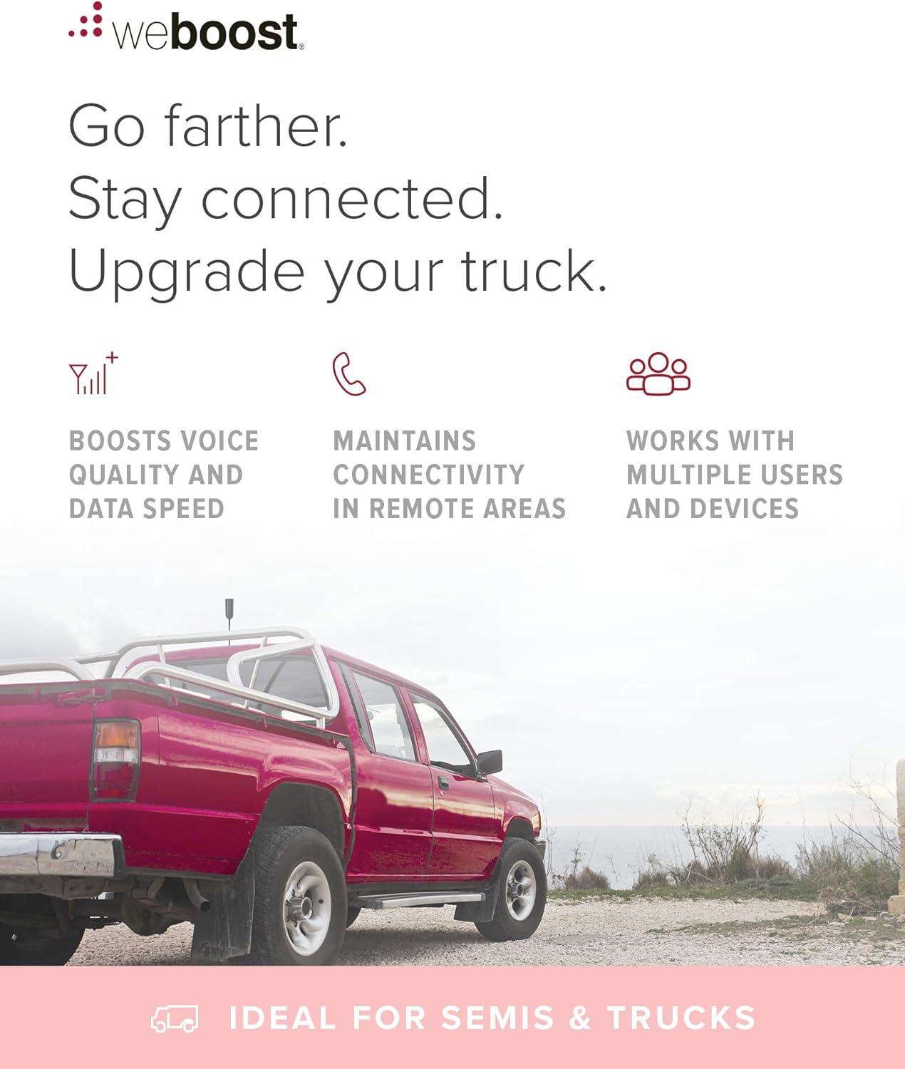 WeBoost - Drive Reach OTR Cellular Signal Booster Kit (652154)