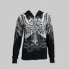 Women's Angel Wings Cross Hoodie