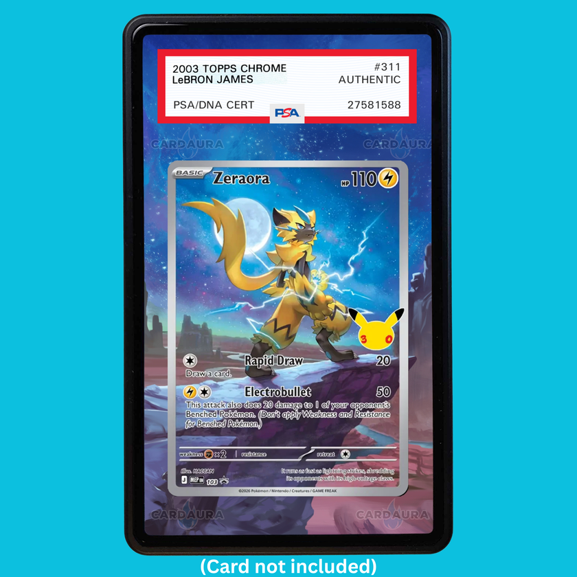 Zeraora 103 30th Anniversary (Graded) Display Case