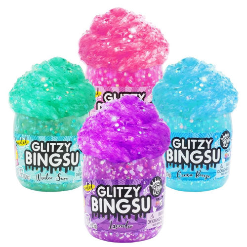 Wecool - Compound Kings - Glitzy Bingsu Fluffy Slime - 3.25
