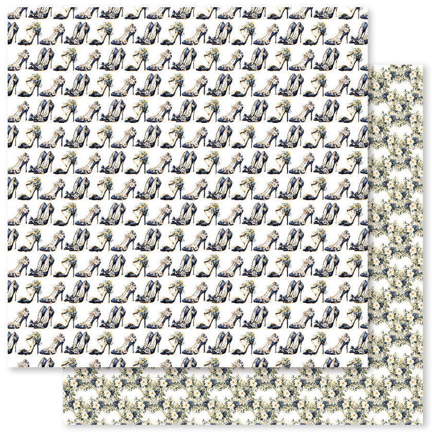 Wedding Blooms Basics 12x12 Paper Collection 31725