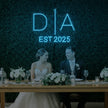 Wedding Initials Custom Neon Sign V3