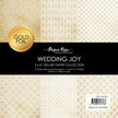 Wedding Joy Foil Gold 6x6 Paper Collection 34530