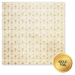 Wedding Joy Foil Gold B 12 x 12 Paper (6 pc Bulk Pack) 34515
