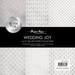 Wedding Joy Foil Silver 6x6 Paper Collection 34554