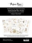 Wedding Joy Tags Embossed Die Cuts 34332