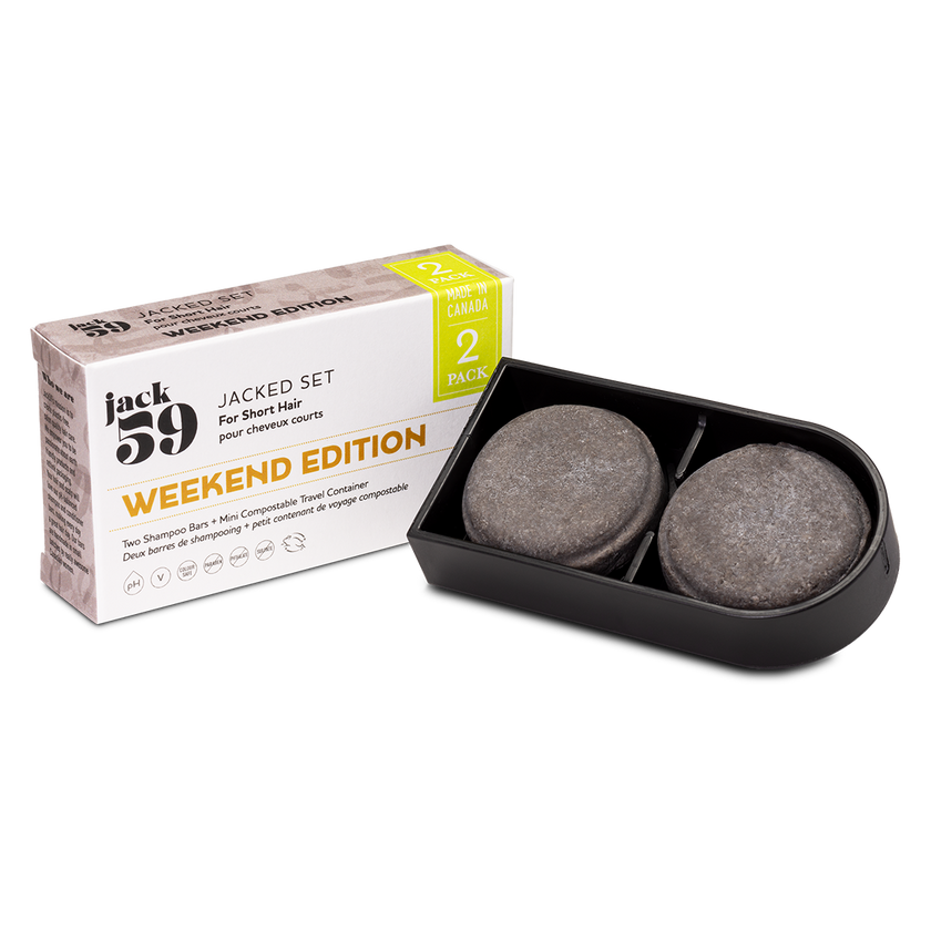 Jacked 3-in-1 Weekend Edition Travel Set