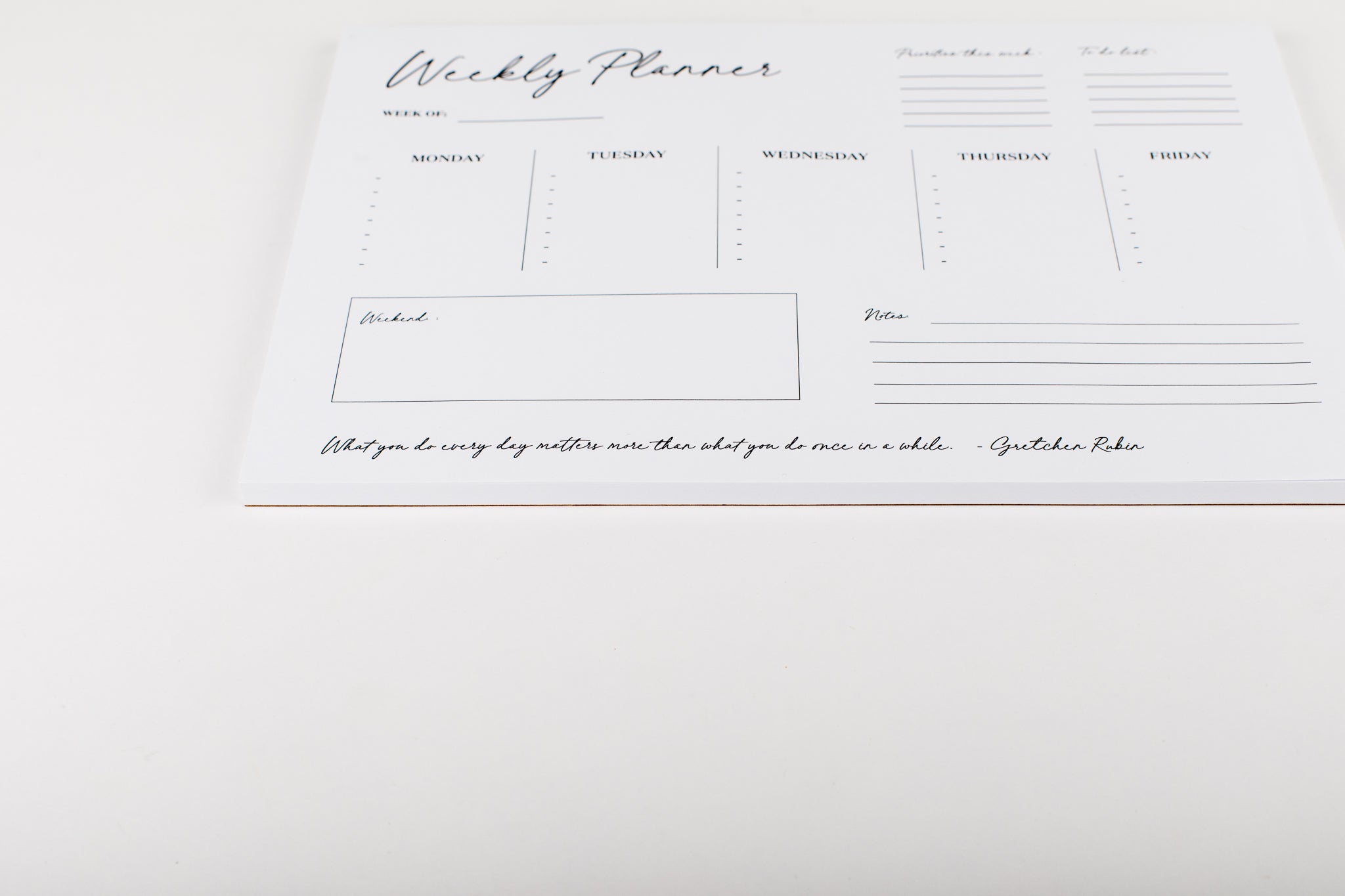 Weekly Planner