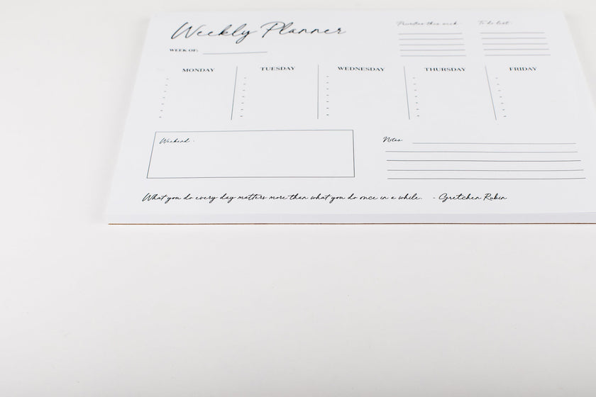 Weekly Planner