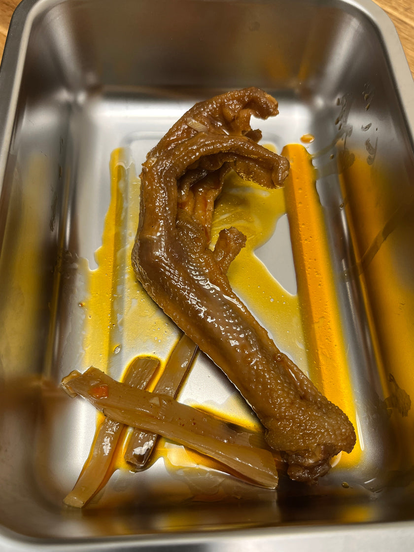 卤鹅掌