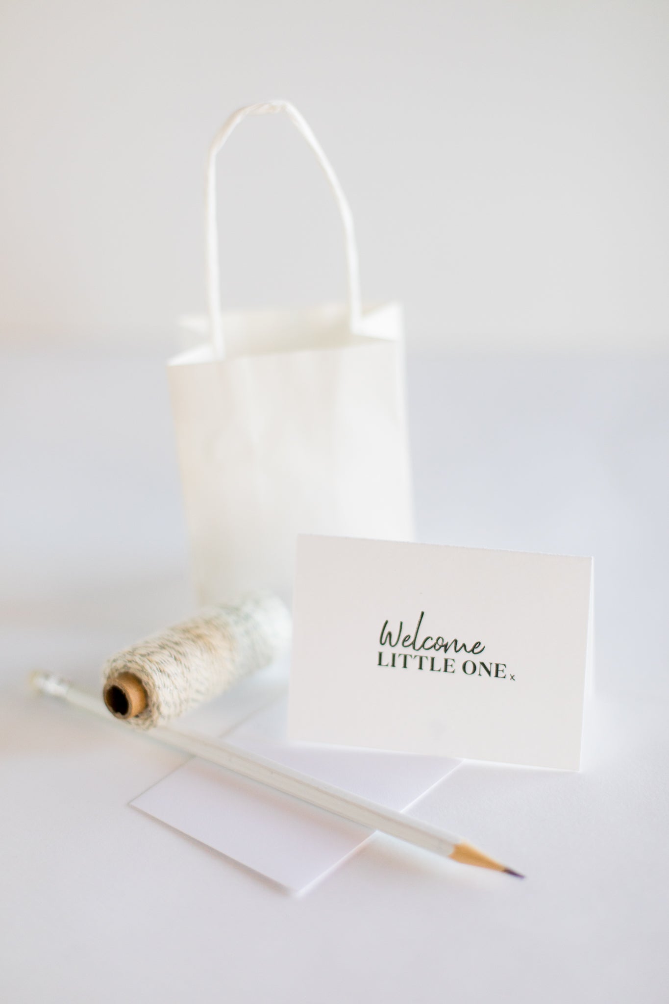 Welcome Little One - Mini Greeting Card