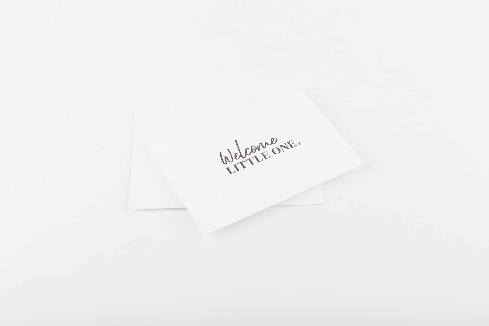 Welcome Little One - Mini Greeting Card