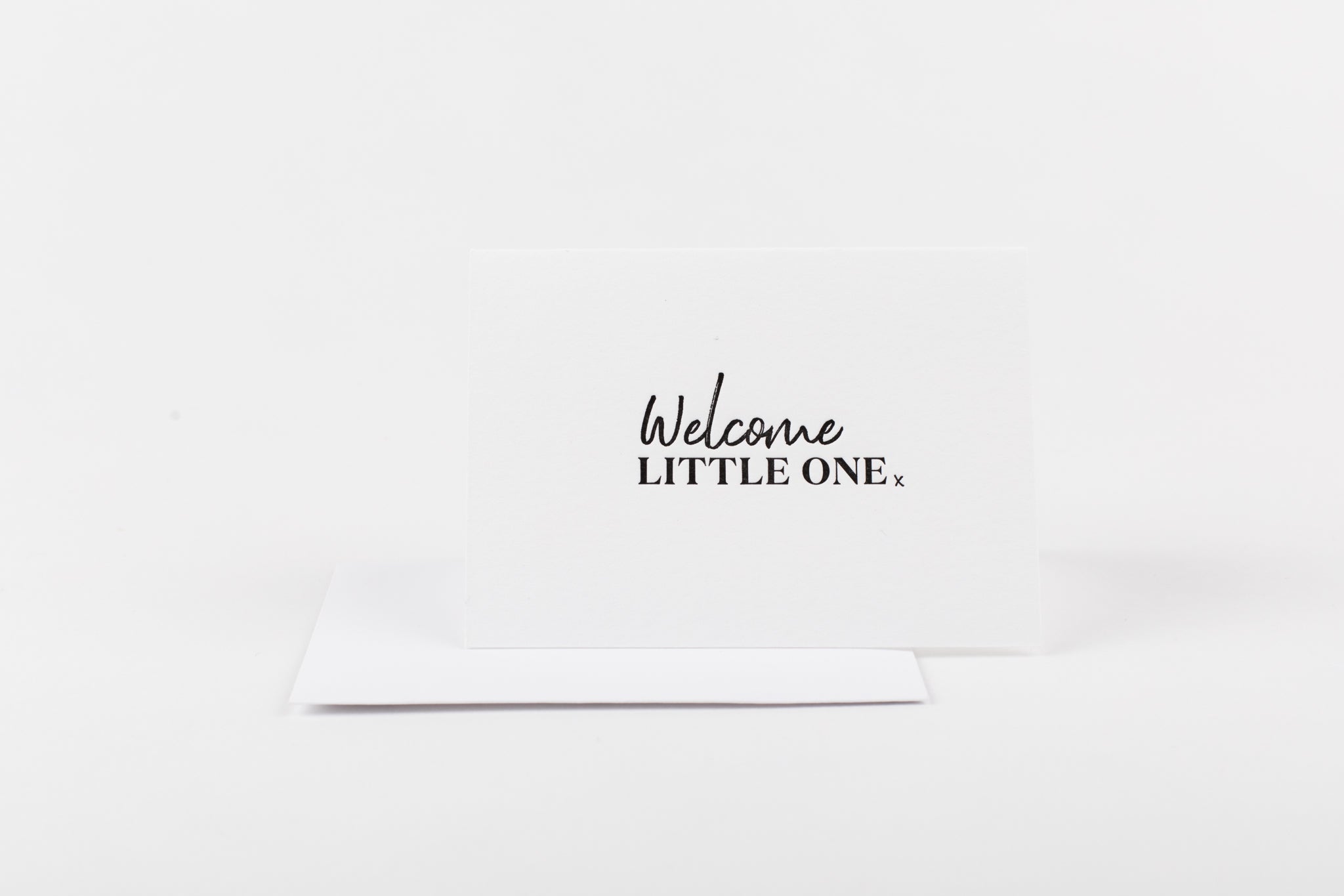 Welcome Little One - Mini Greeting Card
