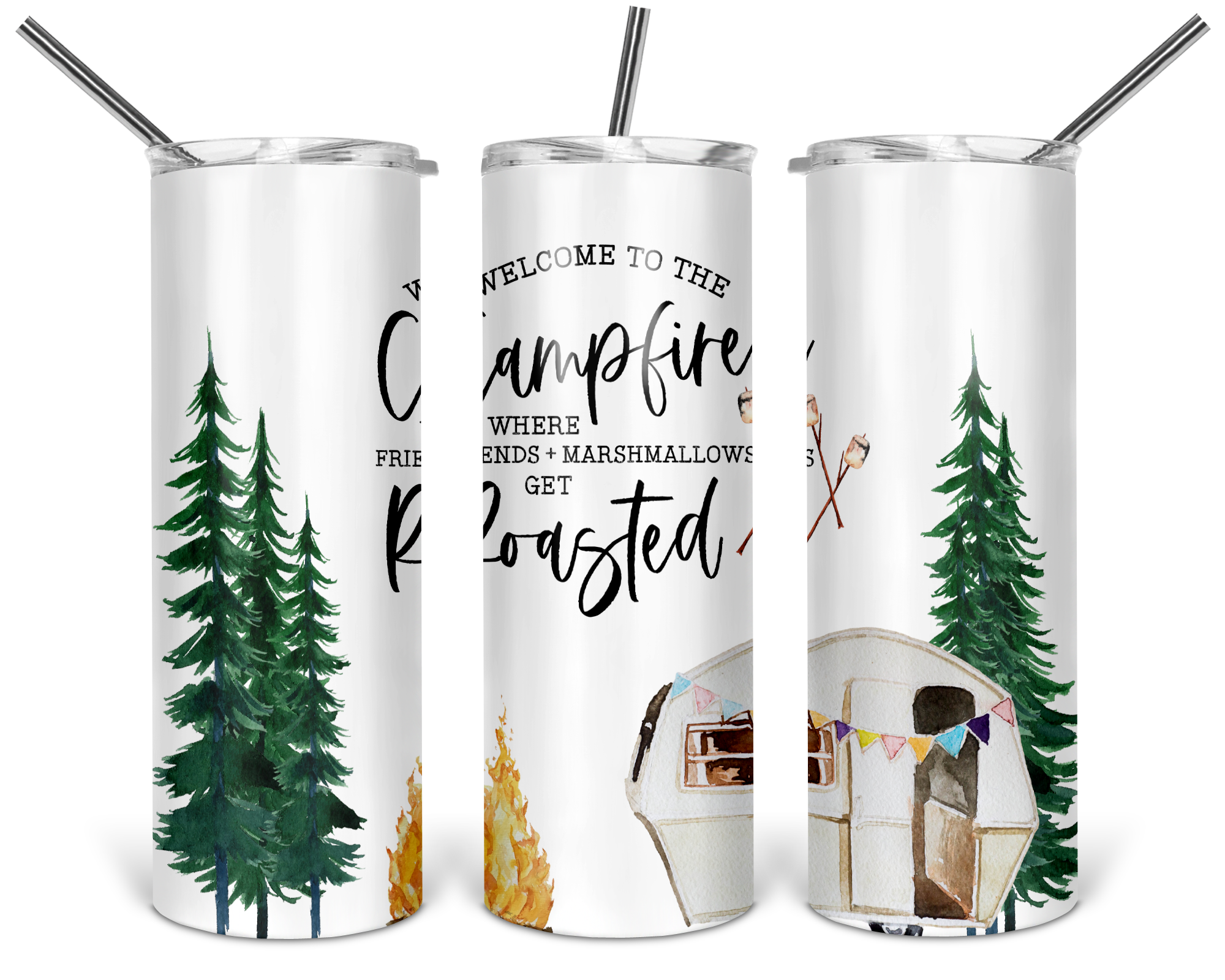 Get Roasted Skinny Tumbler