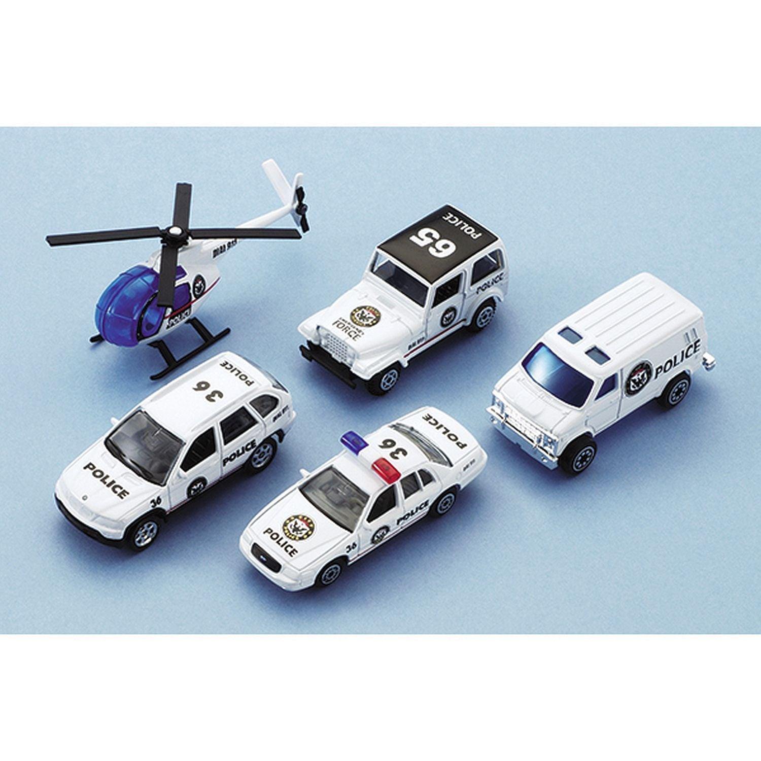 Welly - Police - 5PcCity Team Gift Set