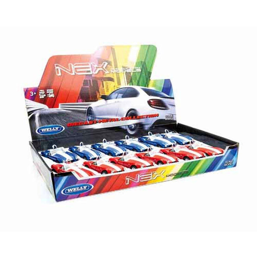 Welly - Shelby Cobra (12Pcs/Disp)