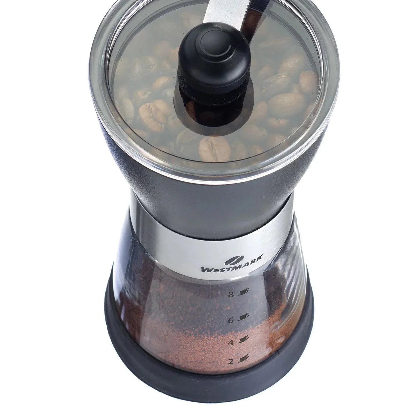 Westmark - Coffee Mill Manual SS/Glass w/ceramic grinder