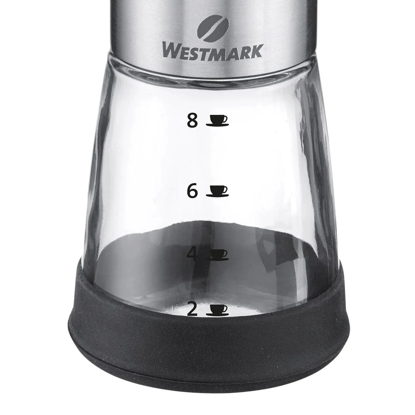 Westmark - Coffee Mill Manual SS/Glass w/ceramic grinder
