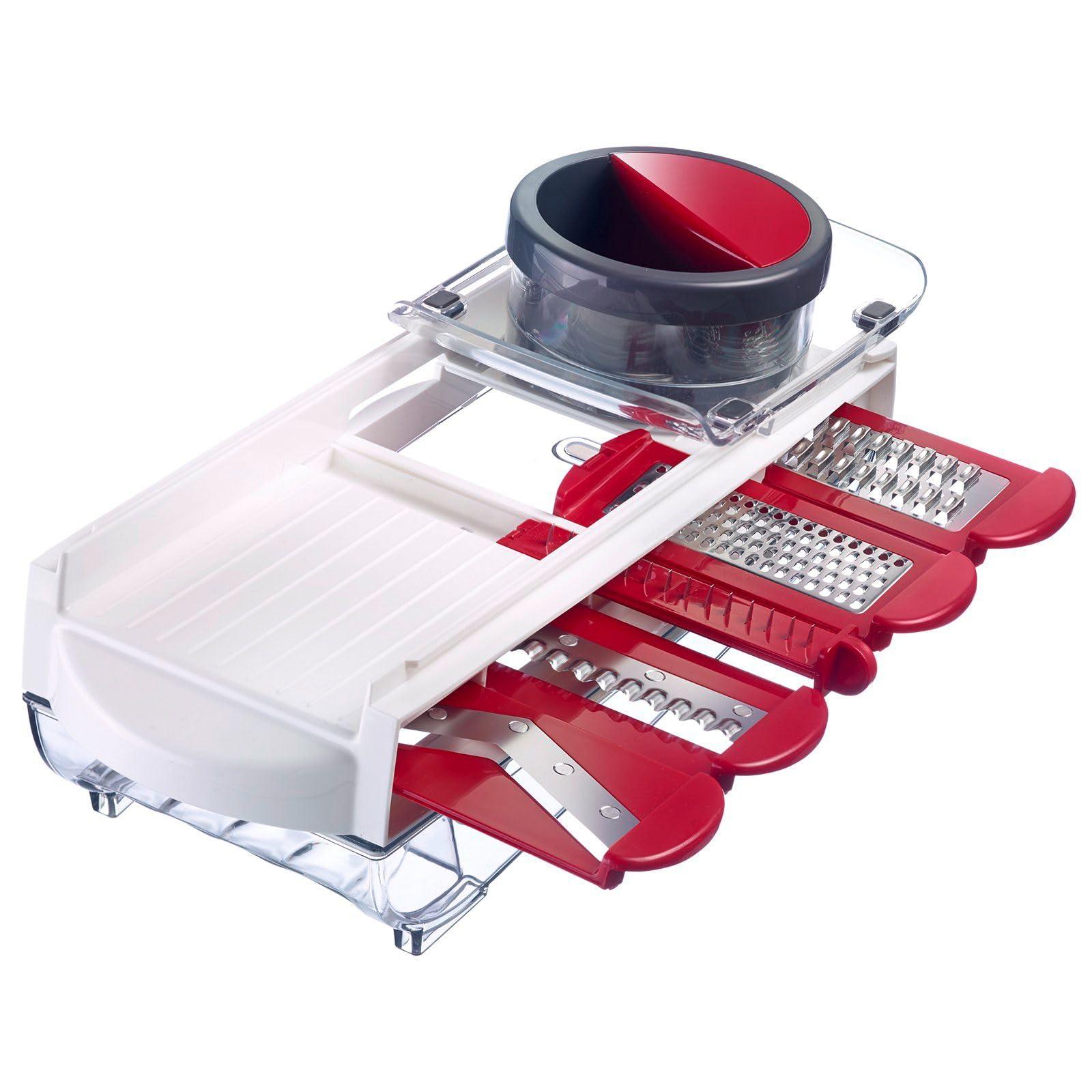 Westmark - Vegetable Slicer 5-Blades, Slip Proof Rubber Feet
