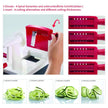 Westmark - Vegetable Slicer 5-Blades, Slip Proof Rubber Feet