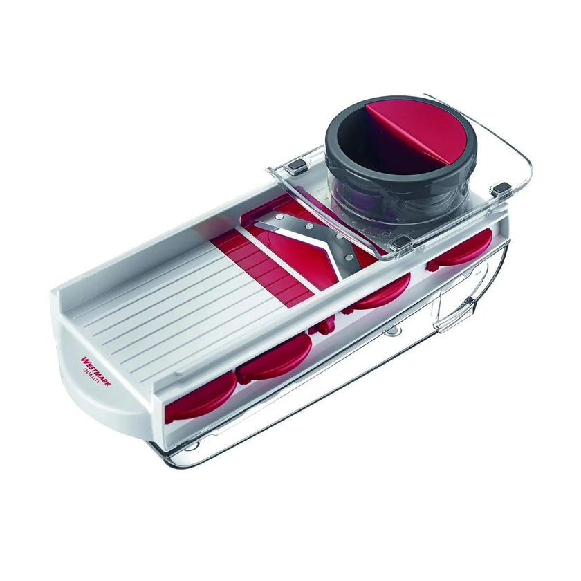 Westmark - Vegetable Slicer 5-Blades, Slip Proof Rubber Feet