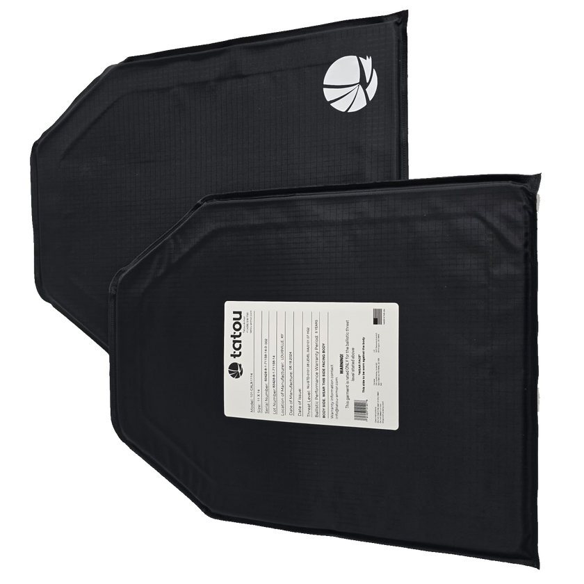 IIIA/HG2 SOFT ARMOR 10x12 SAPI - TATOU ARMOR