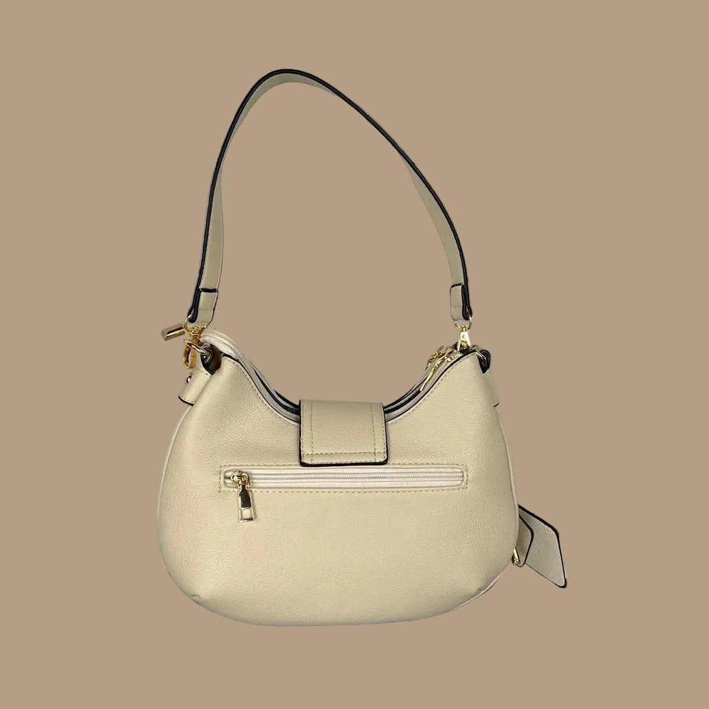 Temptation Italy Faux Leather Small Shoulder Bag with Dragonfly and Flowers