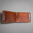 Men’s Cow Leather Money Clip with RFID Protection
