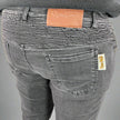 Men’s Armored Motorcycle Riding Jeans. CE-Certified Knee & Hip Armor Denim