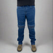 Men’s Armored Motorcycle Riding Jeans. CE-Certified Knee & Hip Armor Denim