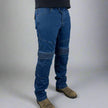 Men’s Armored Motorcycle Riding Jeans. CE-Certified Knee & Hip Armor Denim