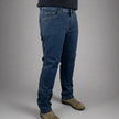 Men’s Classic Armored Motorcycle Jeans. CE-Certified Knee & Hip Protection. Timeless Denim Riding Pants