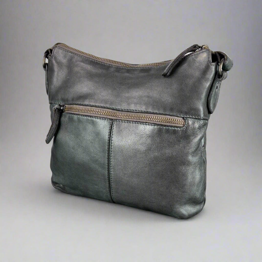 MET Crossbody Bag with Aztec Design