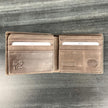 JBG International Men's Card Flip Up Bifold Leather RFID Wallet