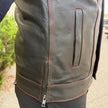 Men's Genuine Cow Leather Biker Club Vest