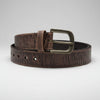 Men's Classic Matte Distressed Variegated Leather Belt