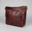 Buffalo Leather Crossbody Bag with Card Organizer