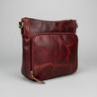Buffalo Leather Crossbody Bag with Card Organizer
