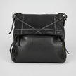 MET Women's Convertible Leather Bag, Foldover Design