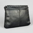 MET Women's Cow Leather Crossbody Bag with Front Zipper Pocket & Stud Detail